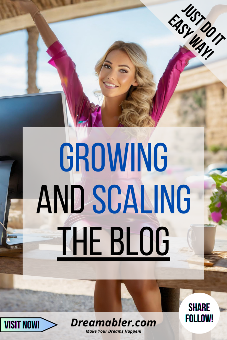Growing and Scaling The Blog Easy Way - Women at office expressing positive trajectory - Dreamabler-com